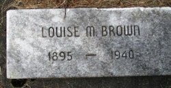 Louise Myrtle <I>Robinson</I> Brown 