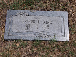 Esther Lorena <I>Ingram</I> King 