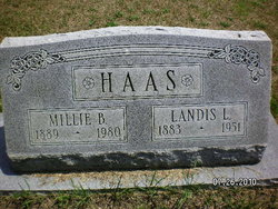 Millie B <I>Allen</I> Haas 