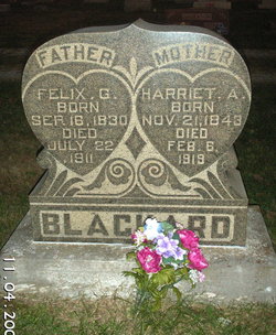 Harriet Ann <I>Pearce</I> Blackard 