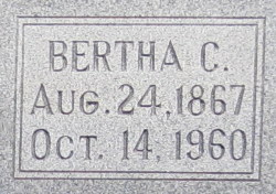 Bertha Caroline Maria <I>Lebien</I> Wohler 