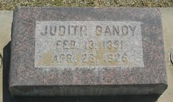 Judith <I>Bennett</I> Bandy 