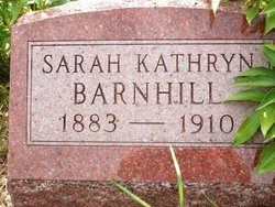 Sarah Kathryn “Kitty” Barnhill 