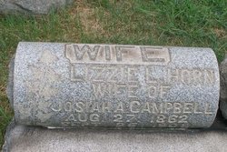 Lizzie L <I>Horn</I> Campbell 