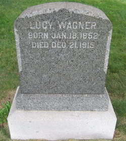 Louisa “Lucy” <I>Laudig</I> Fry Wagner 