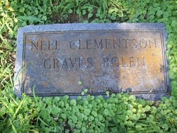 Nell “Nellie” <I>Clementson</I> Graves-Bolen 