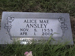 Alice Mae Ansley 