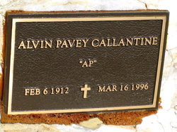 Alvin Pavey Callantine 