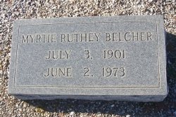 Myrtie Ruthey Belcher 