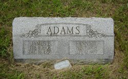 Fannie L. <I>McMaster</I> Adams 