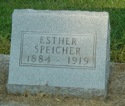 Esther Etta <I>Helm</I> Speicher 