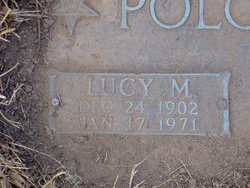 Lucy M. <I>Spencer</I> Polglaze 