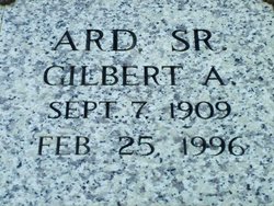 Gilbert A Ard Sr.