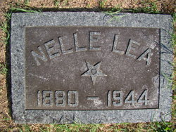 Rose Ellen “Nelle” <I>Mefford</I> Lea 