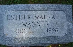 Esther Gertrude <I>Walrath</I> Wagner 