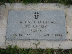 Clarence D Delage 