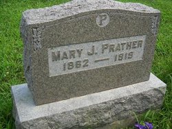 Mary Jane <I>Etter</I> Prather 
