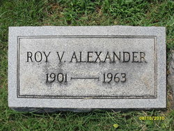 Roy Vernon Alexander 