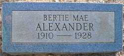 Bertie Mae Alexander 