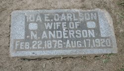 Ida Amelia <I>Carlson</I> Anderson 