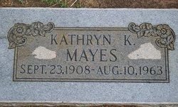 Kathryn K. <I>Cornelsen</I> Mayes 
