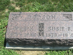 Susan E “Susie” <I>Simms</I> Dodson 