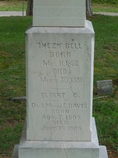 Inez F. <I>Bell</I> Davis 