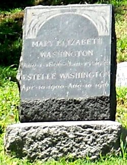 Mary Elizabeth <I>Chambers</I> Washington 