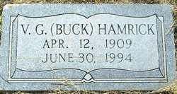 Vernon Grover “Buck” Hamrick 