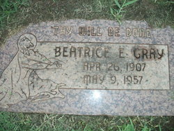 Beatrice Elizabeth <I>Babcock</I> Gray 