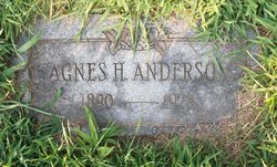 Agnes Helena Anderson 