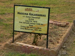 Huseina <I>Gulamabbas</I> Hassanali 