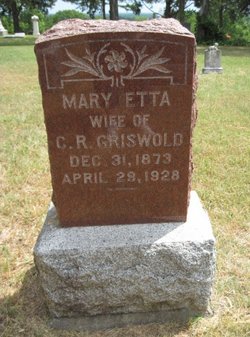 Mary Etta <I>Marts</I> Griswold 