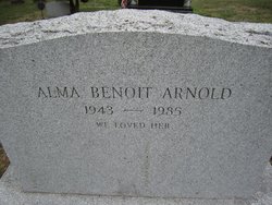 Alma Theresa <I>Benoit</I> Arnold 