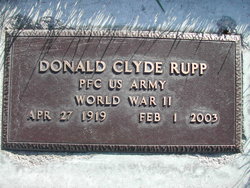 Donald Clyde Rupp 
