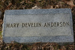 Mary Rosanna <I>Develin</I> Anderson 