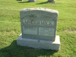 Hallock H McCormick 