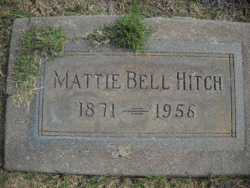 Mattie Bell <I>Seaton</I> Hitch 
