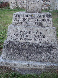 Geraldine Frances Dillion <I>Fitzgibbon</I> Colvile 