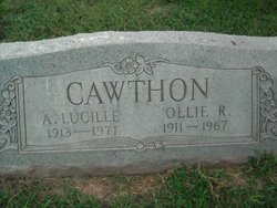 A. Lucille Cawthon 