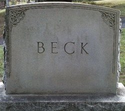 Bessie Mae <I>Gregory</I> Beck 