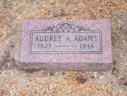 Audrey Augusta <I>Jennings</I> Adams 