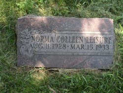 Norma Colleen “Little Colleen” Leisure 