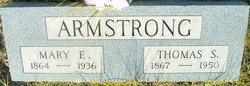 Mary Elizabeth <I>Helm</I> Armstrong 