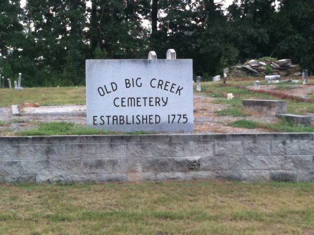 Old Big Creek Cemetery