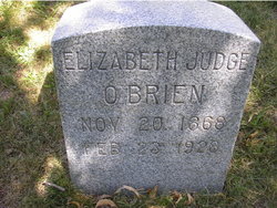 Elizabeth <I>Judge</I> O'Brien 
