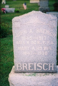Mary A <I>Fetterolf</I> Breisch 