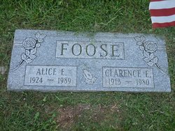 Alice E <I>VanHorne</I> Foose 