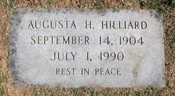 Augusta <I>Hoehns</I> Hilliard 