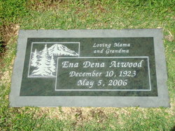 Ena Dena <I>Webb</I> Atwood 